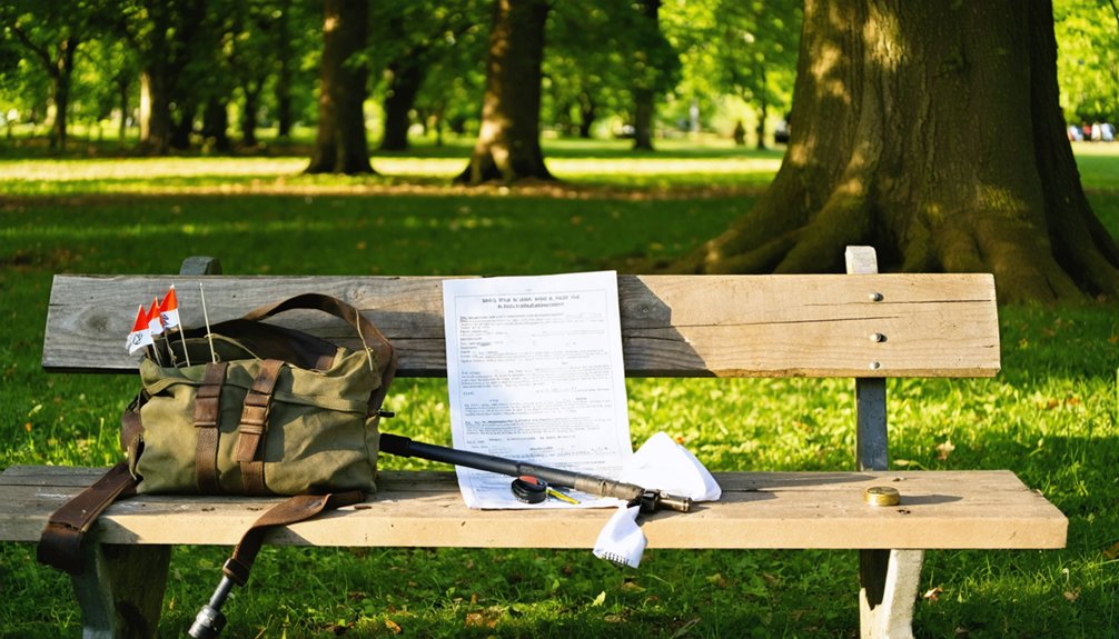 greenville metal detecting regulations