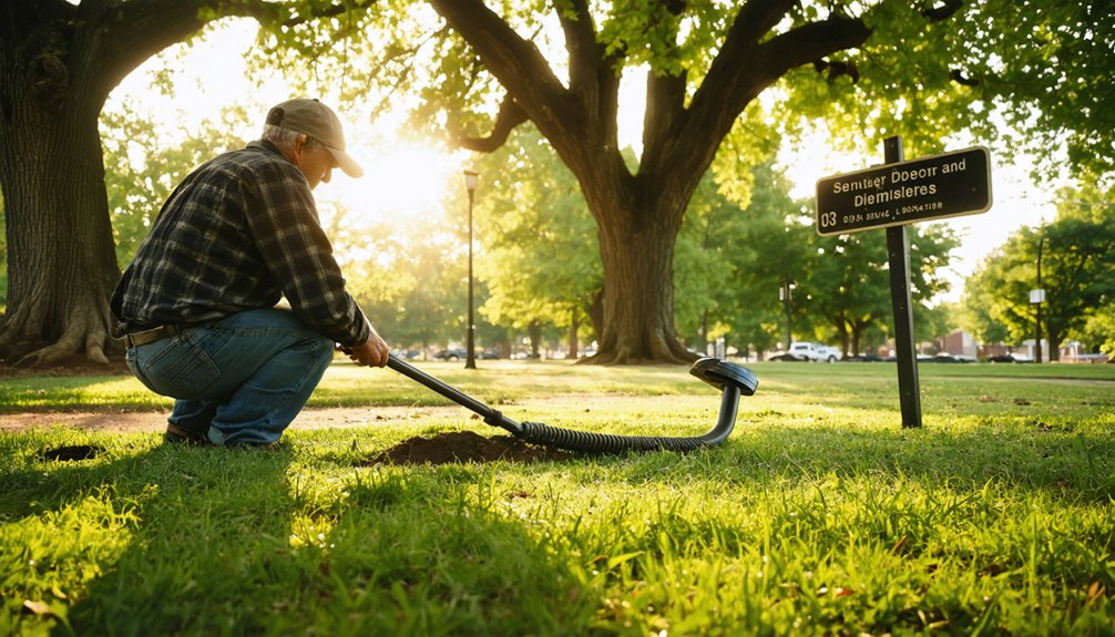 hamilton metal detecting regulations