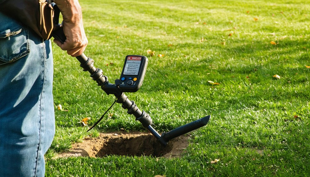 hand dig refill avoid vegetation
