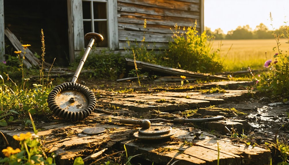 hidden relics near structures