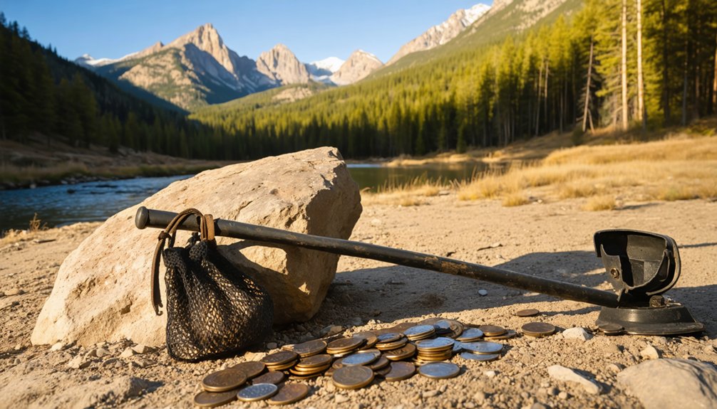 historic mining sites treasure hunting