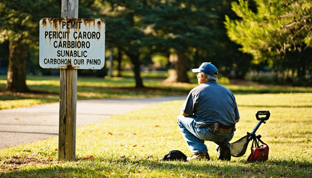 historic site metal detecting restrictions
