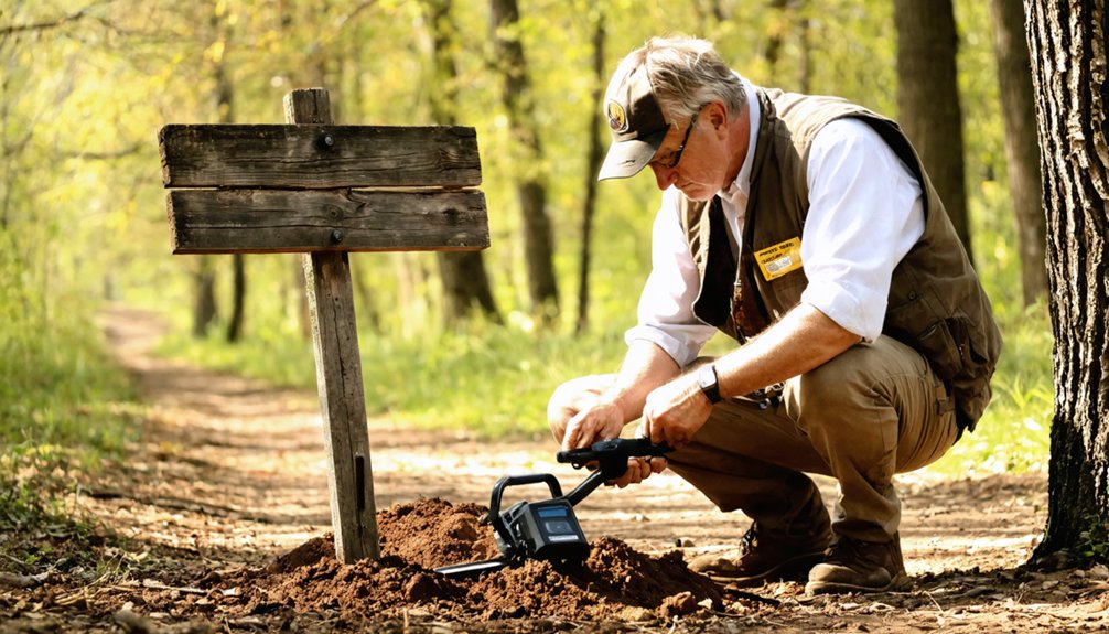 hollister metal detecting rules