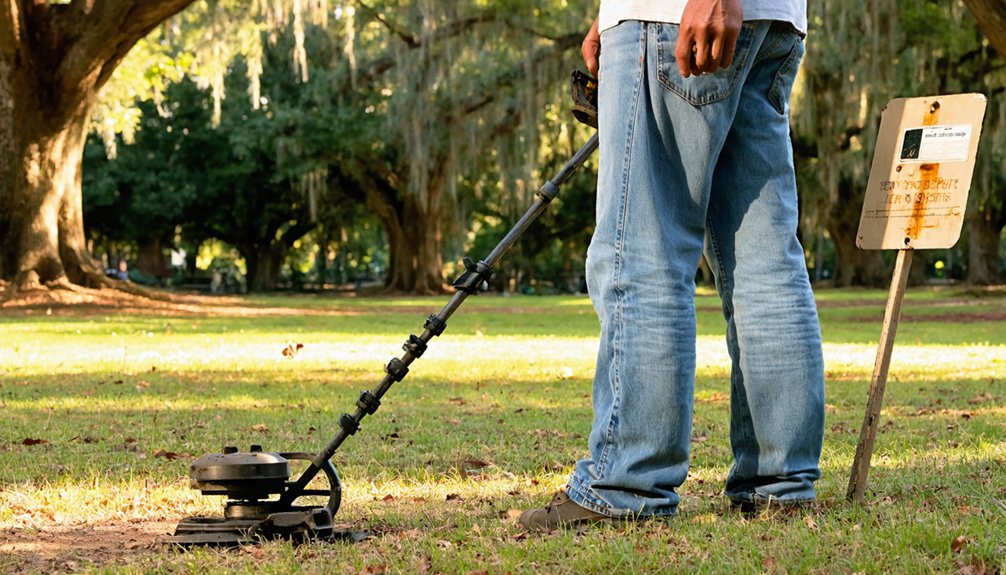 holly springs metal detecting regulations