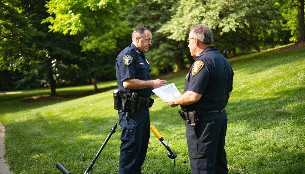 illegal detecting consequences brook park