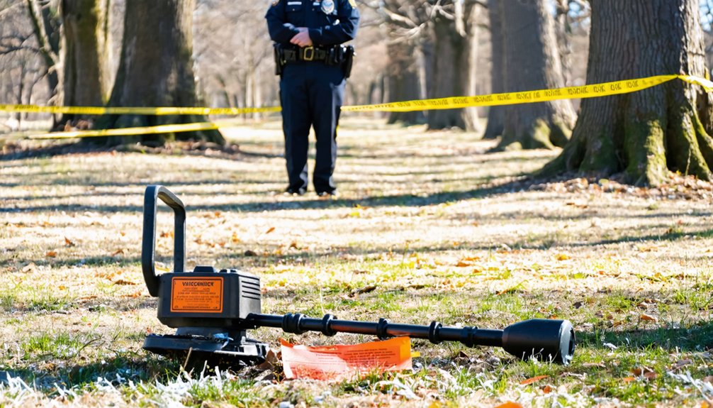 illegal detecting penalties in racine
