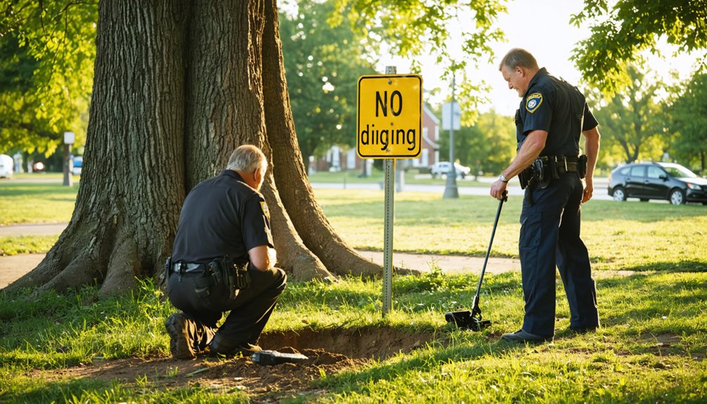 illegal metal detecting penalties