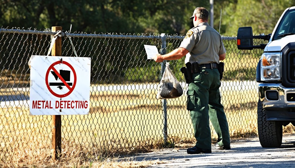 illegal metal detecting penalties