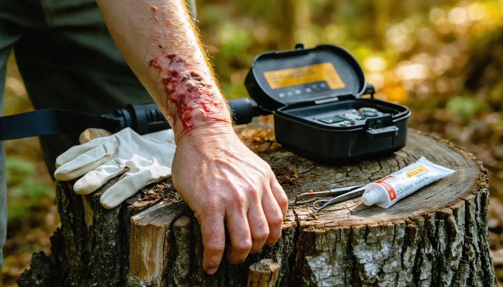 immediate field first aid