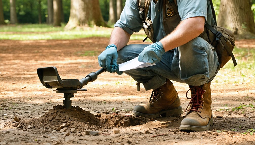 irondale metal detecting rules