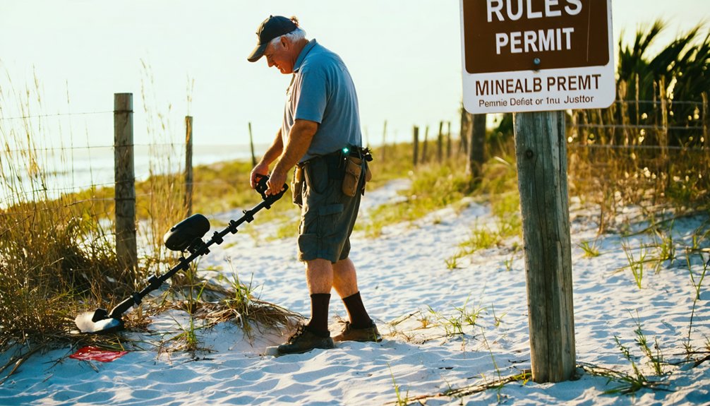 jupiter metal detecting regulations