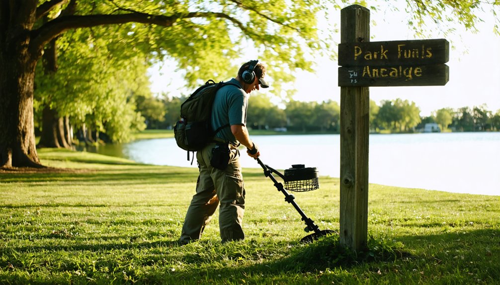 lake forest metal detecting regulations