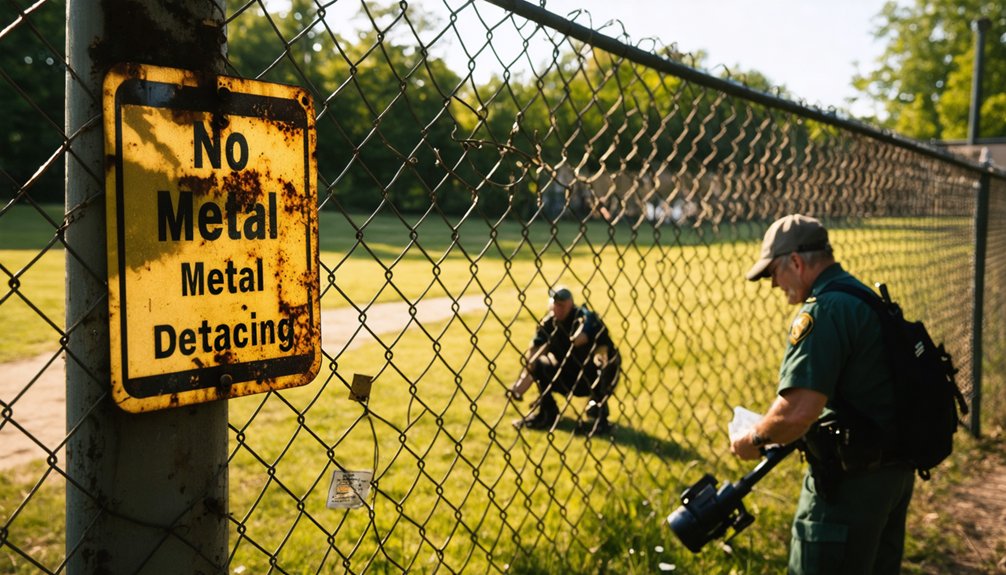 legal consequences for unauthorized detecting