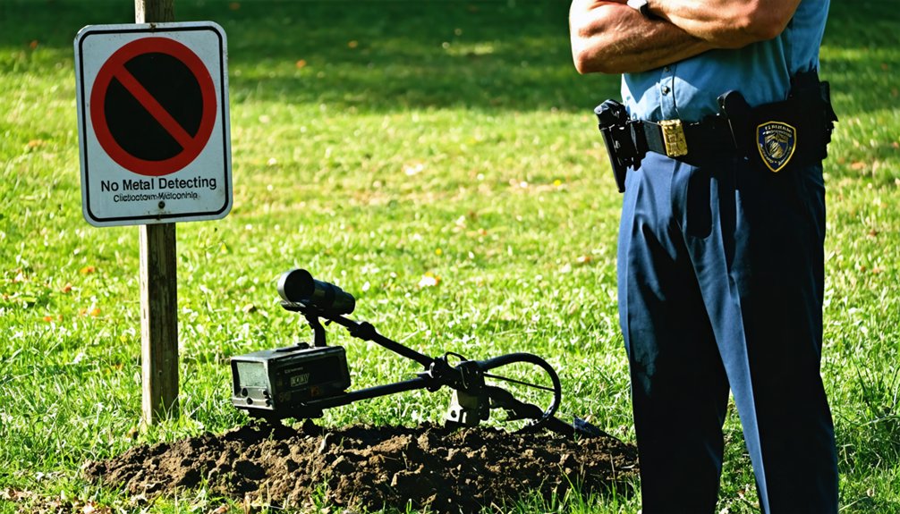 legal consequences of illegal detecting
