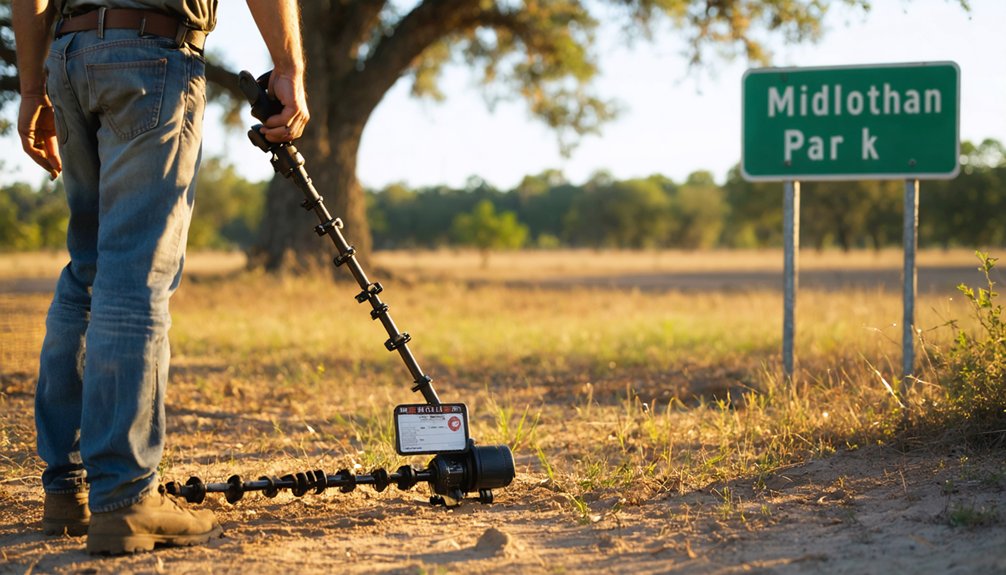 legal detecting locations and restrictions