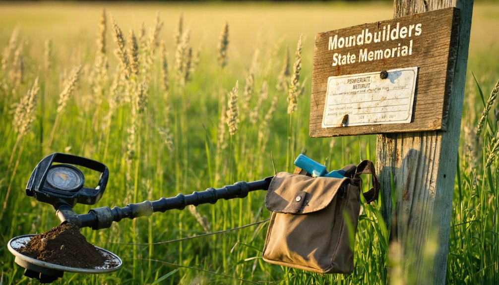 legal metal detecting areas