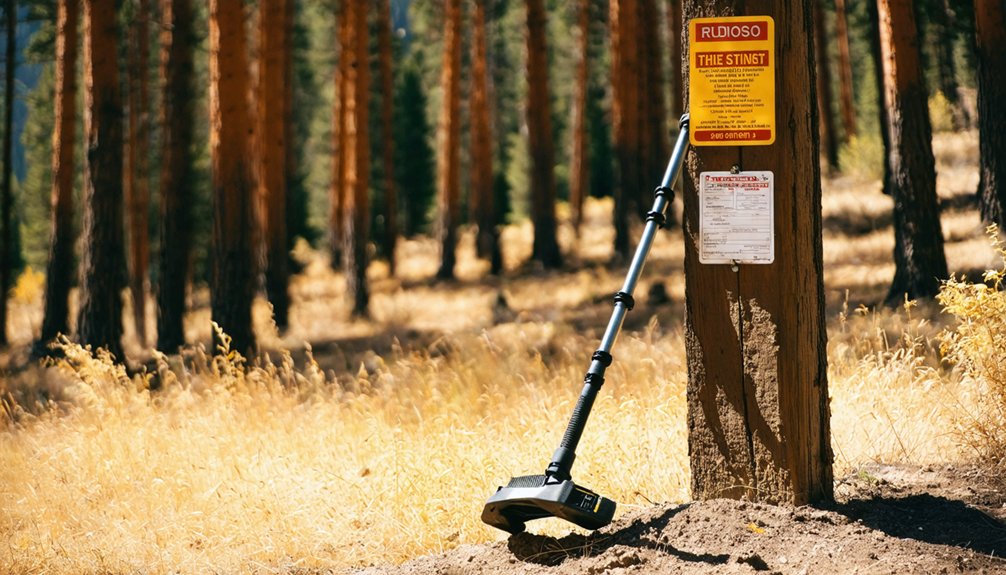 legal metal detecting guidelines