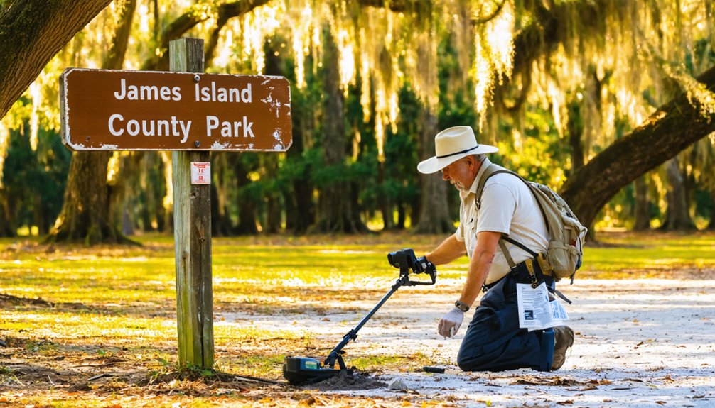 legal metal detecting zones