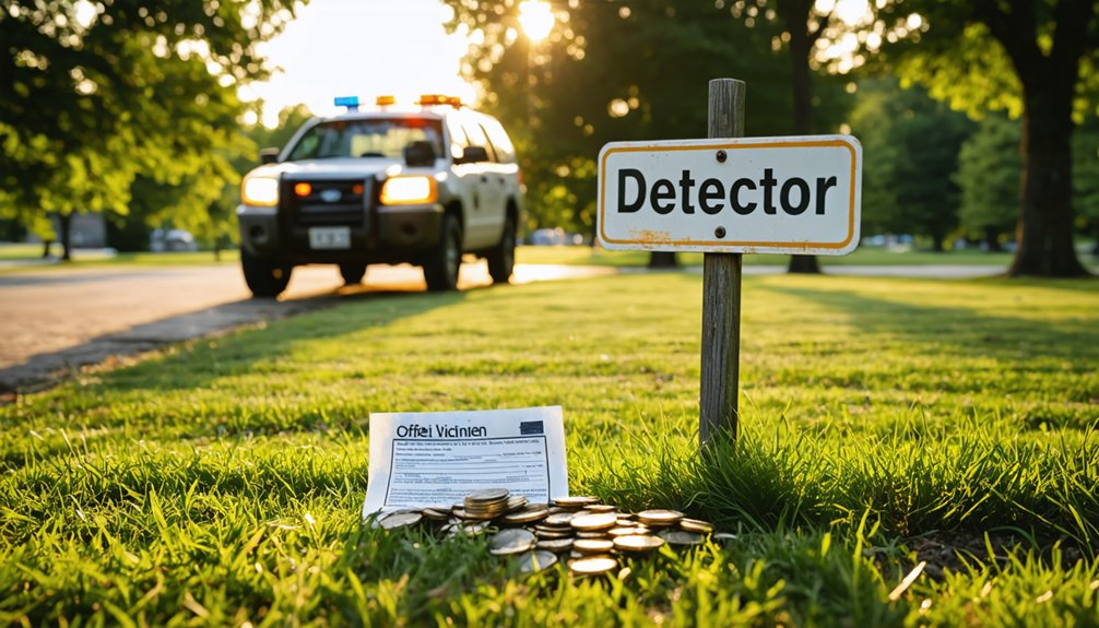legal penalties for detecting