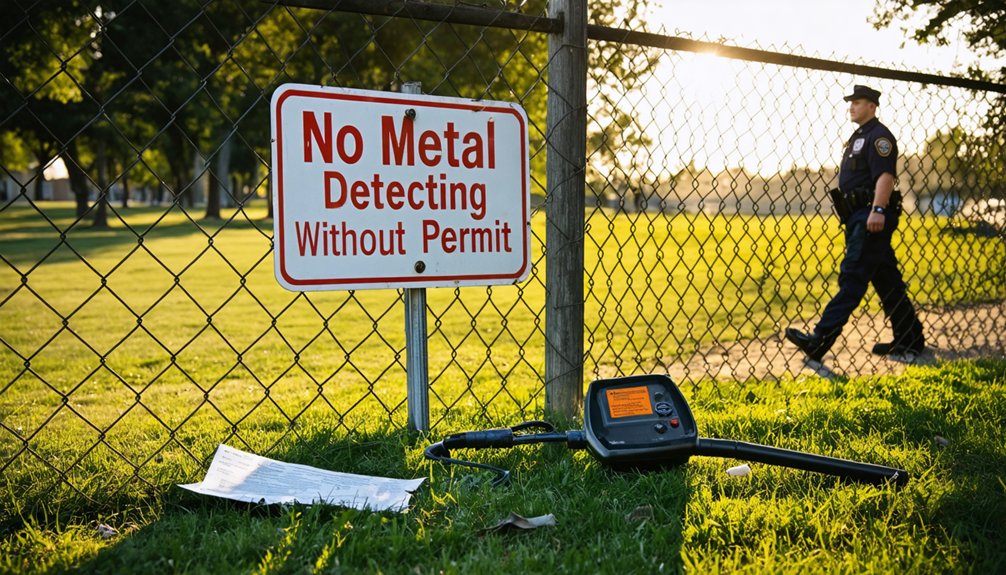 legal penalties for illegal detecting