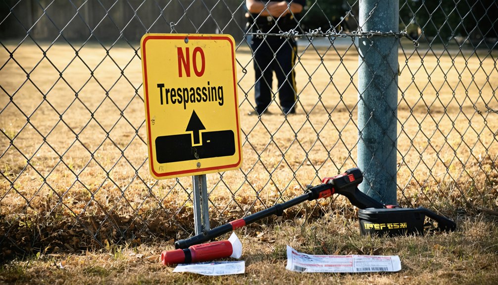 legal penalties for unauthorized detecting