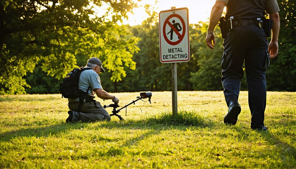 legal risks of detecting illegally