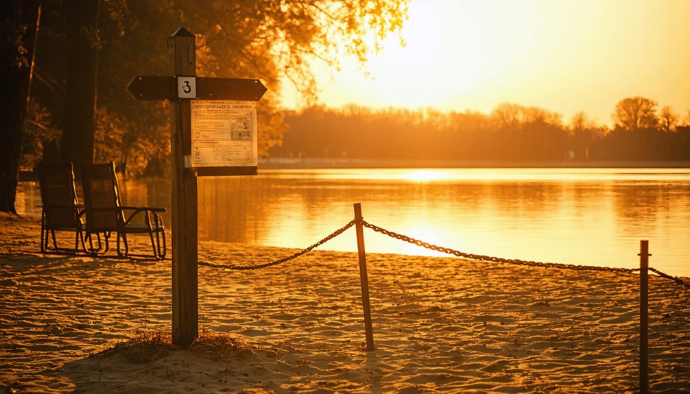 limited beach detecting hours