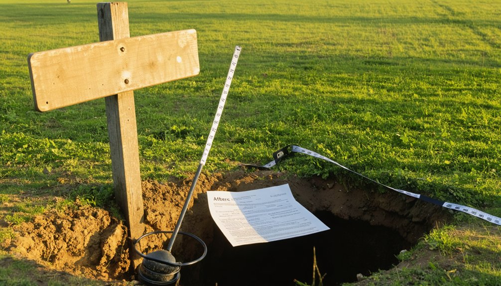 limited digging and restoration