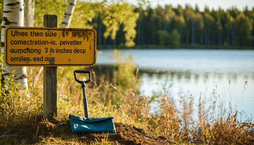 limited digging height restrictions