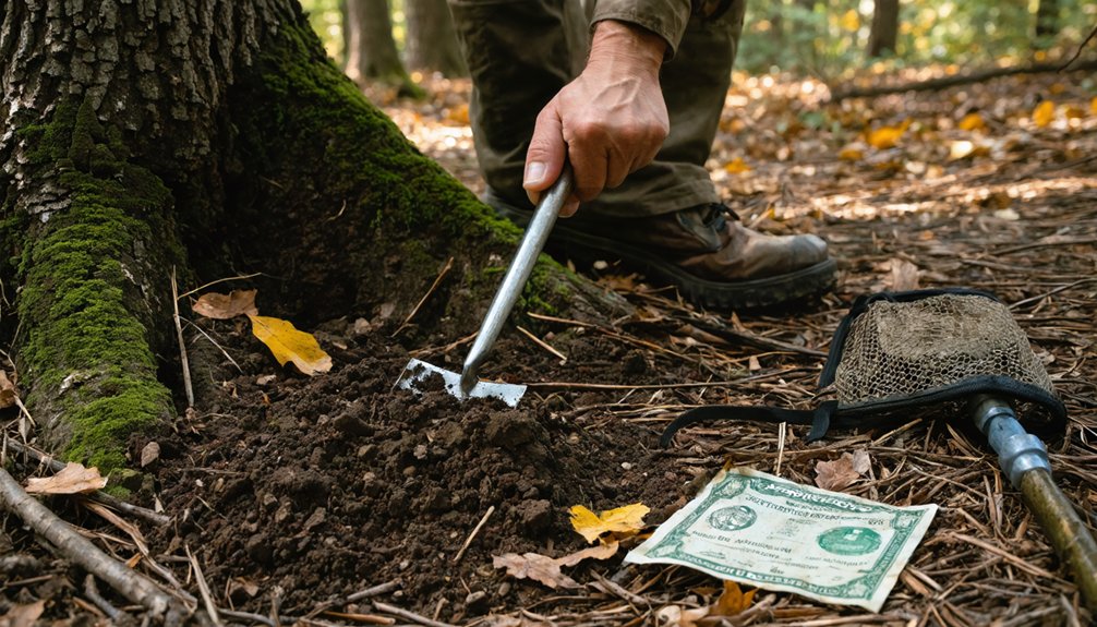 limited digging tools permitted
