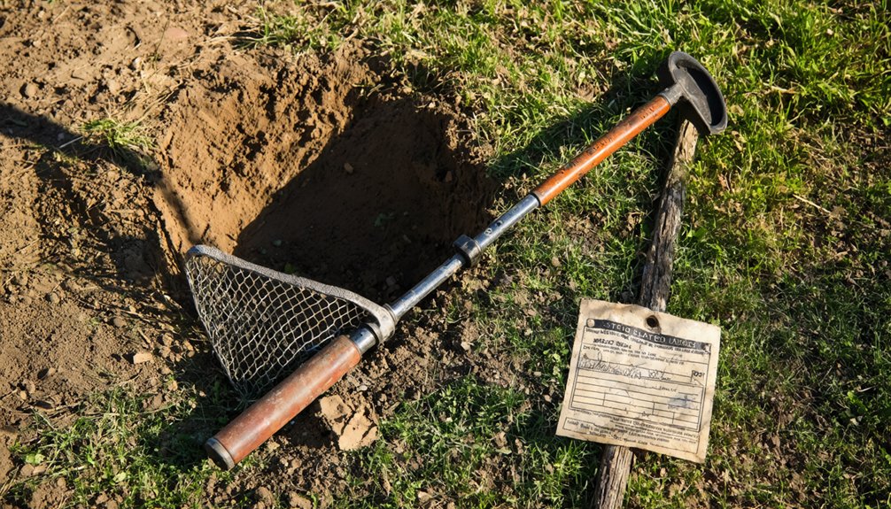 limited tools shallow digging