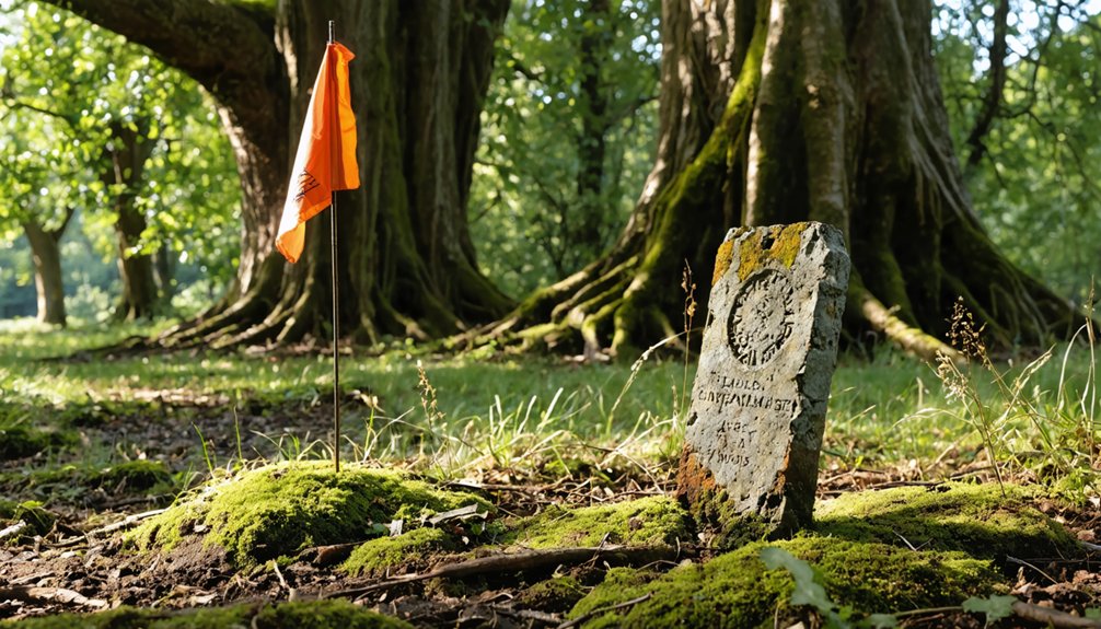 locate buried boundary markers