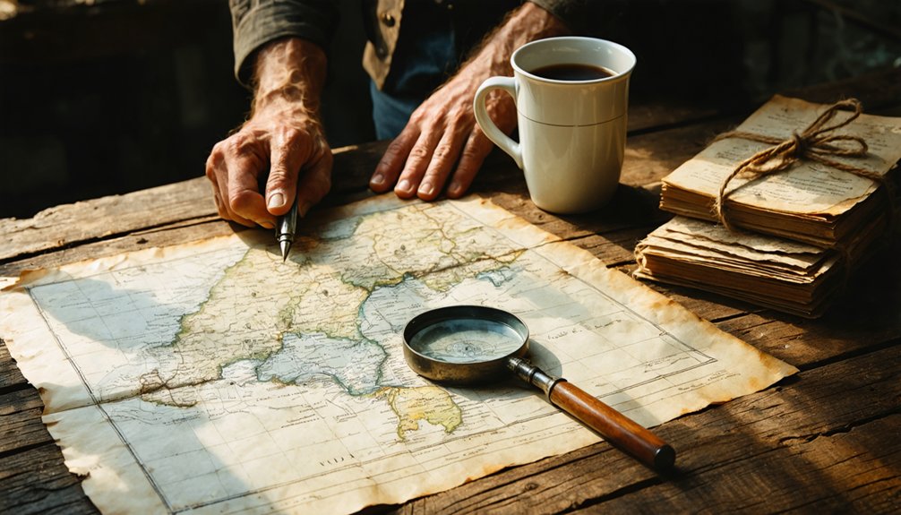 locating hidden structures using records