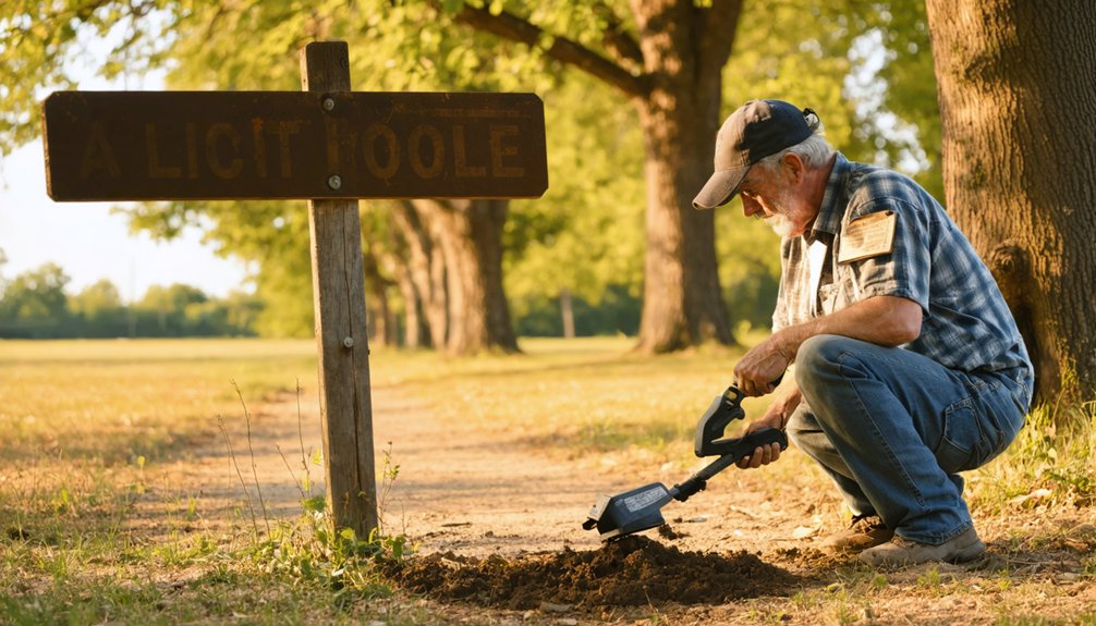 lockport metal detecting rules