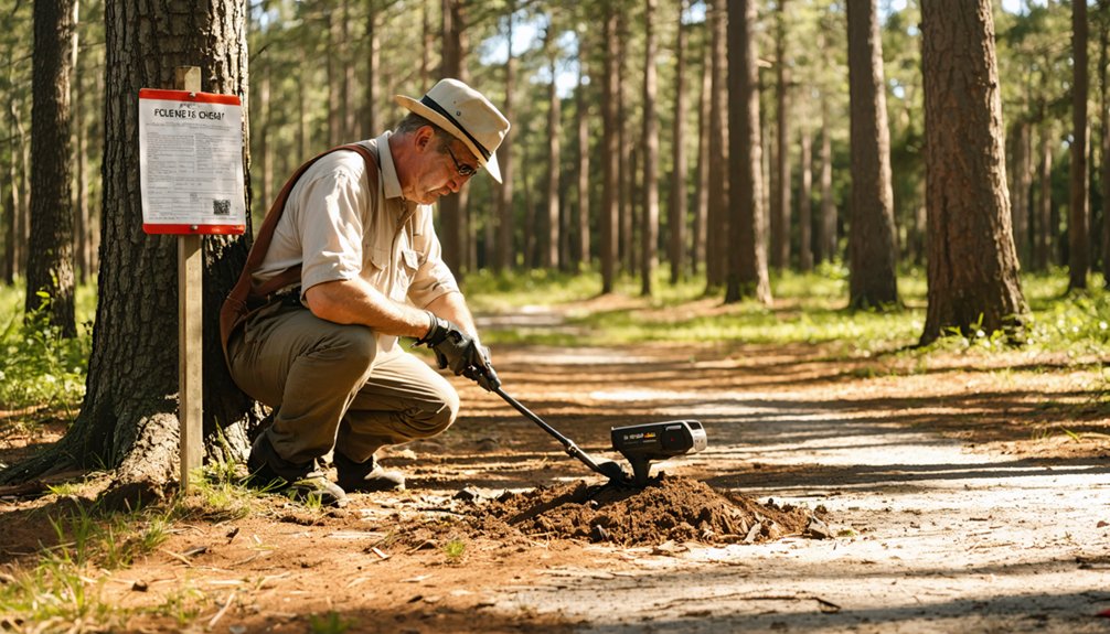 locust grove metal detecting regulations