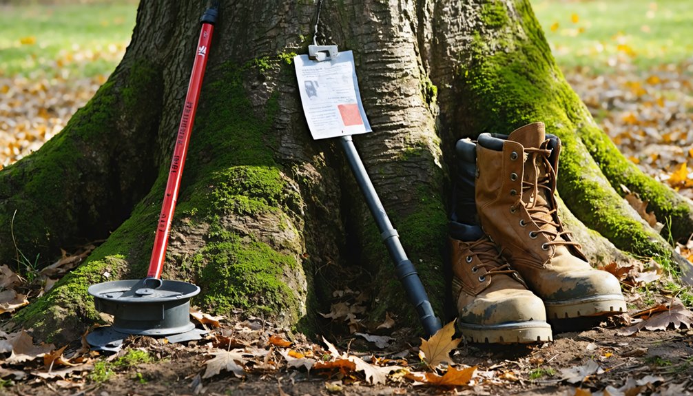 long grove metal detecting rules