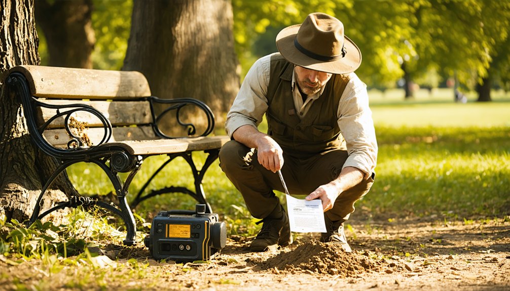 macomb metal detecting rules