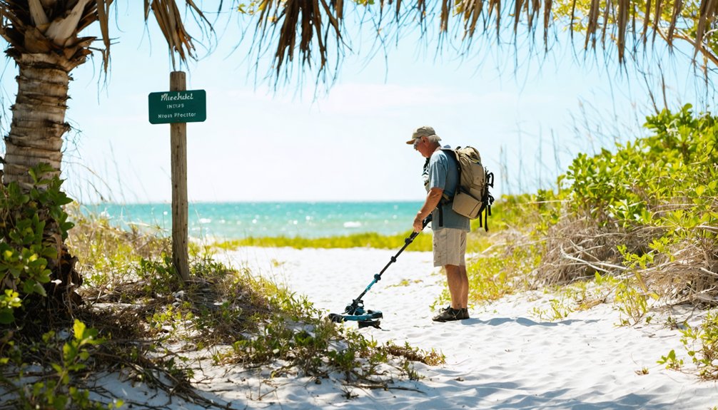 marathon metal detecting regulations