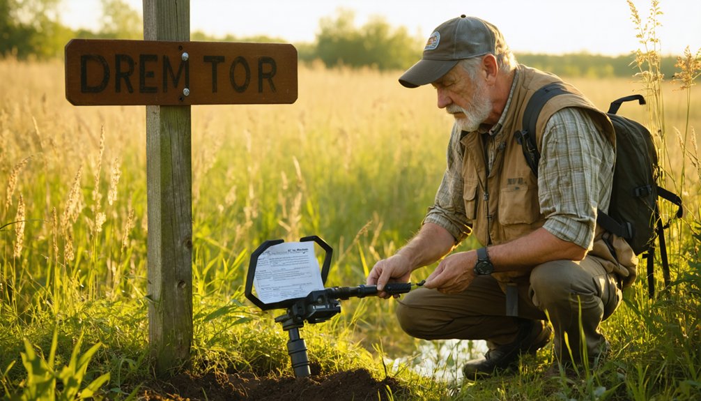 medina metal detecting regulations