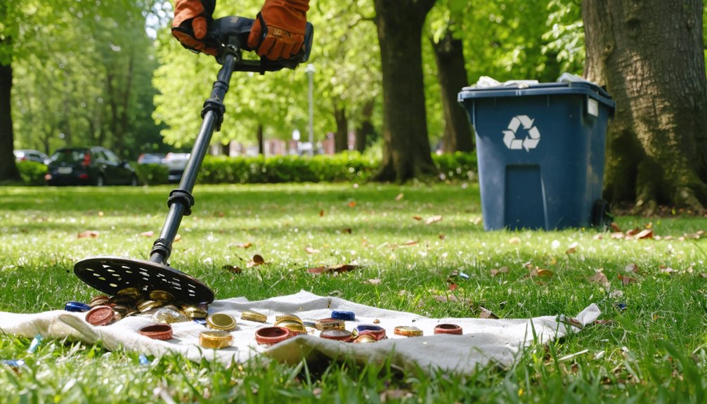 metal detecting for environment
