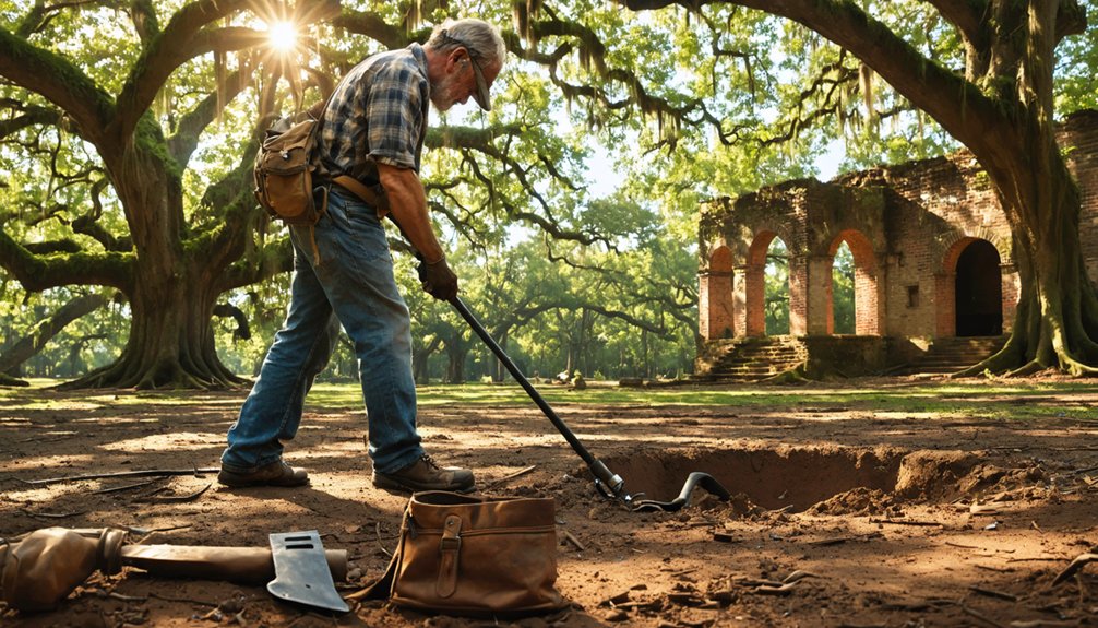 metal detecting in natchez