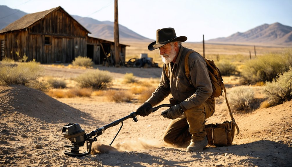 metal detecting in nevada