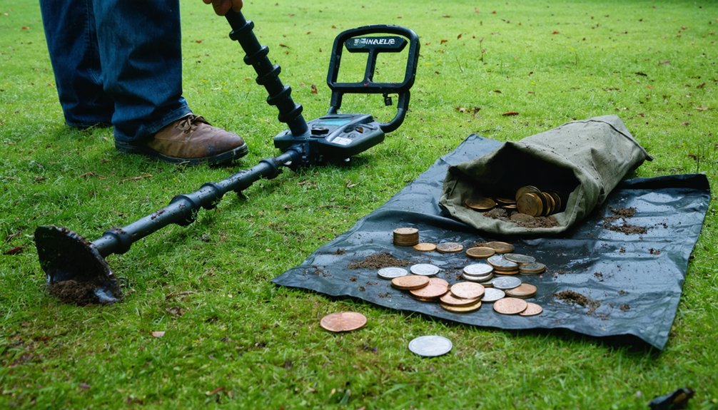 metal detecting in portland