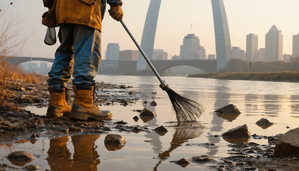 metal detecting in st louis