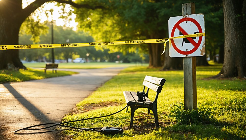 metal detecting legal restrictions