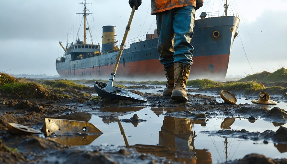 metal detecting naval history