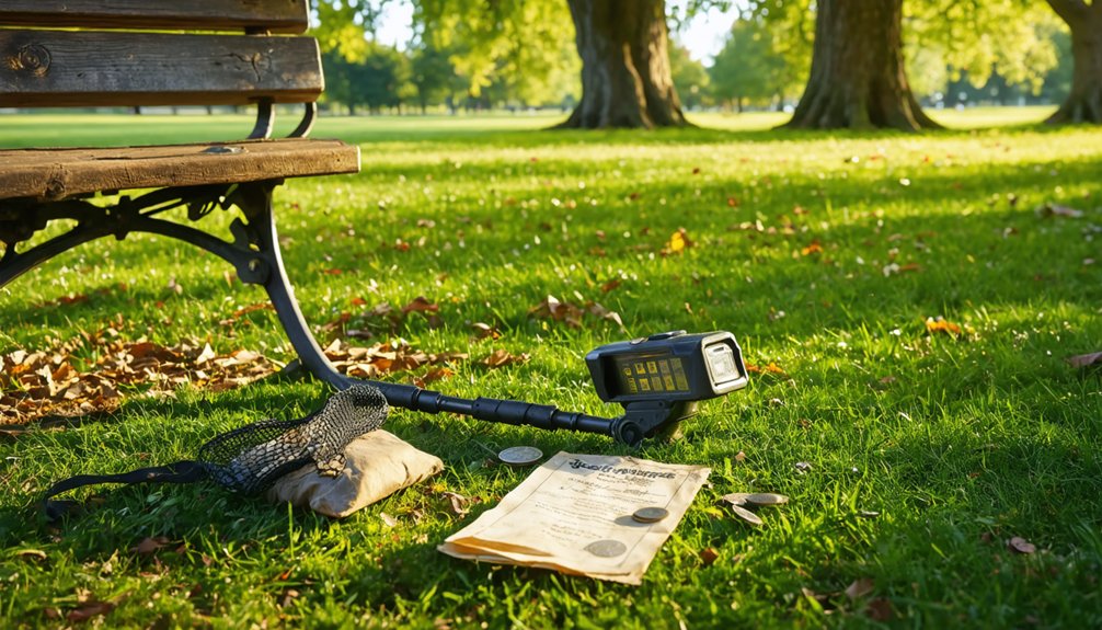metal detecting park guidelines