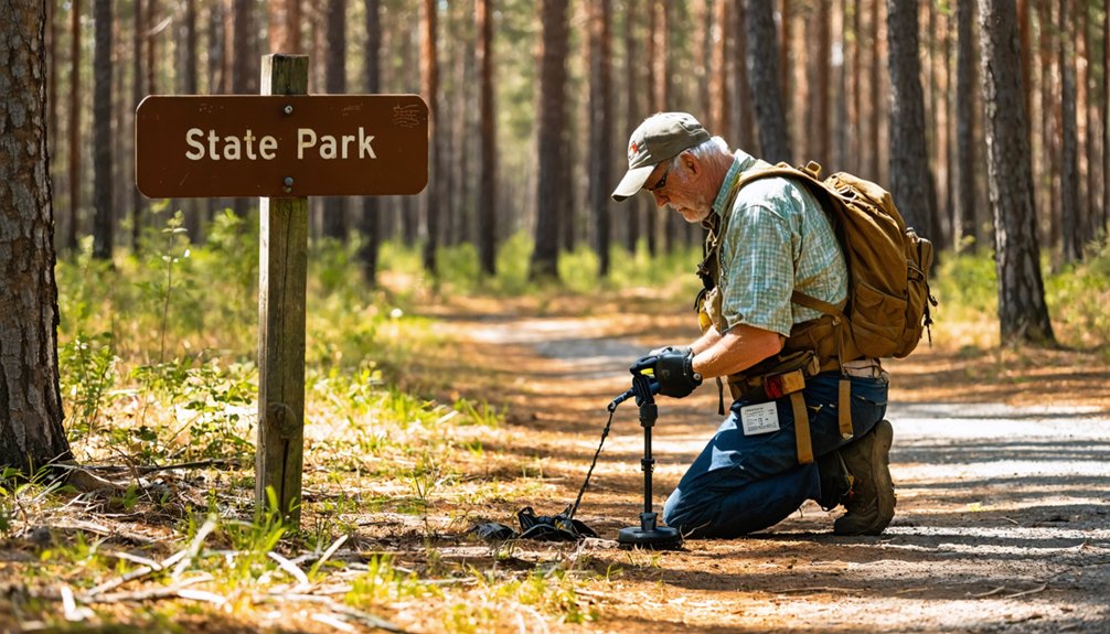 metal detecting permit requirements