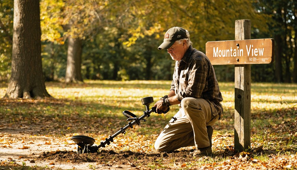 metal detecting permit rules