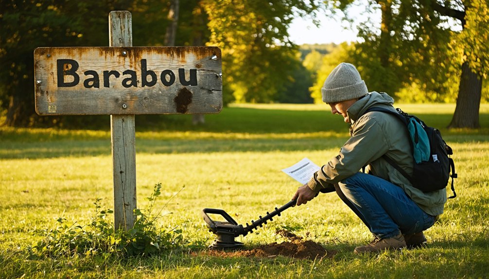 metal detecting permit rules